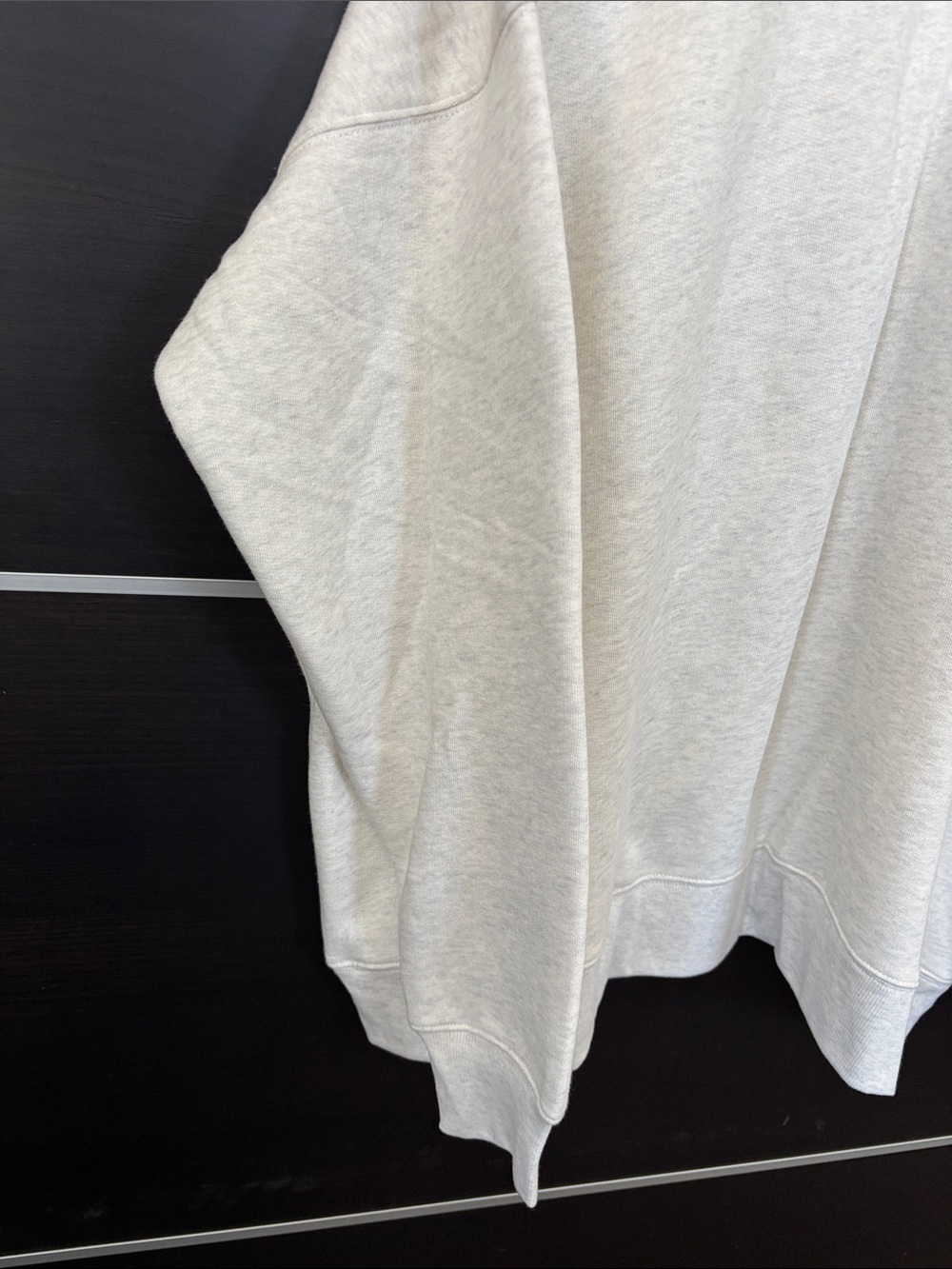 Wild Fable Women's Heather Gray Oversized Sweatshirt - Picture 6 of 12
